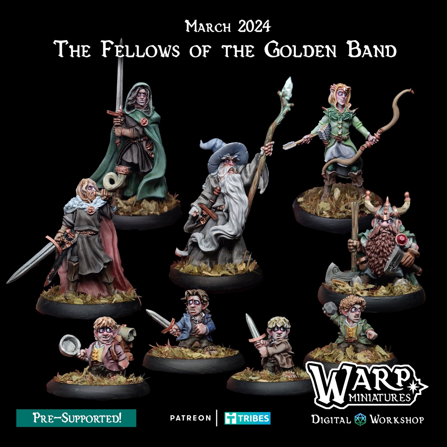 The Fellows of The Golden Band - Warp Miniatures