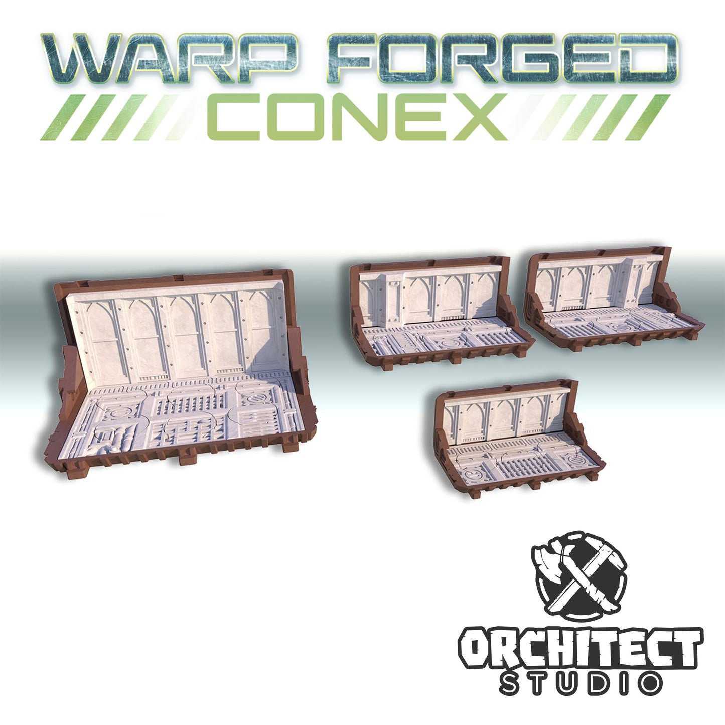 Medium Container - Hiveworld Style - Warp Forged Conex - Orchitect Studio