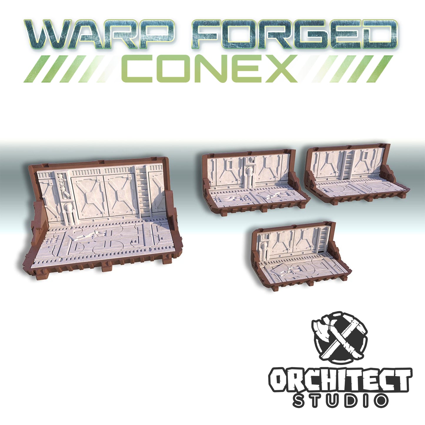 Medium Container - Corridor Style - Warp Forged Conex - Orchitect Studio