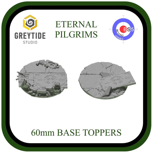 60mm Base Toppers - Eternal Pilgrims - GreyTide Studio