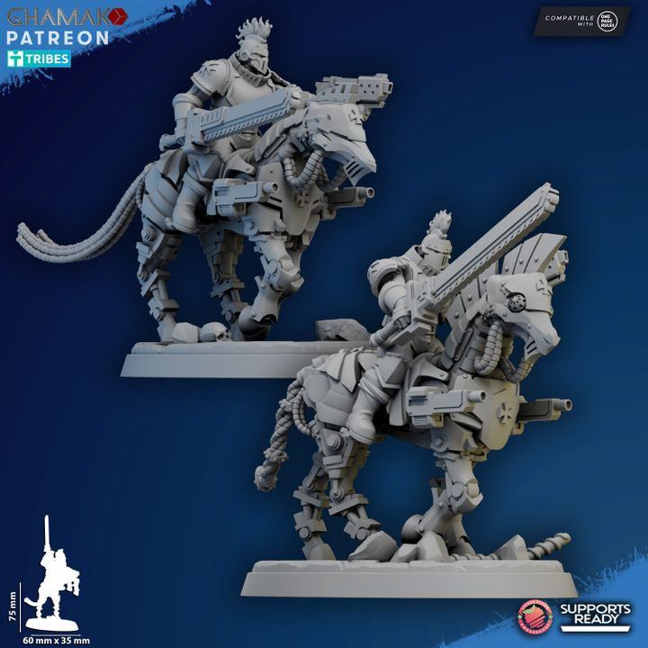 Acolyte Cavalry - Knights of the Temple