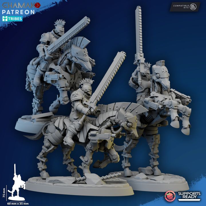 Acolyte Cavalry - Knights of the Temple