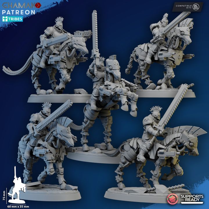 Acolyte Cavalry - Knights of the Temple