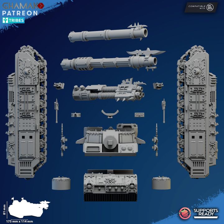 Corrupted K1/K2 Sabretooth Tank - Knights of the Temple