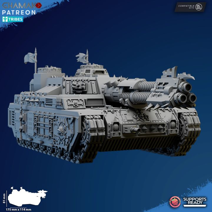 Corrupted K1/K2 Sabretooth Tank - Knights of the Temple