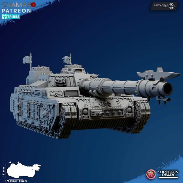 Corrupted K1/K2 Sabretooth Tank - Knights of the Temple