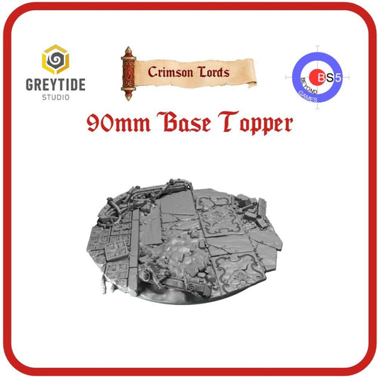 90mm Base Topper - Crimson Lords