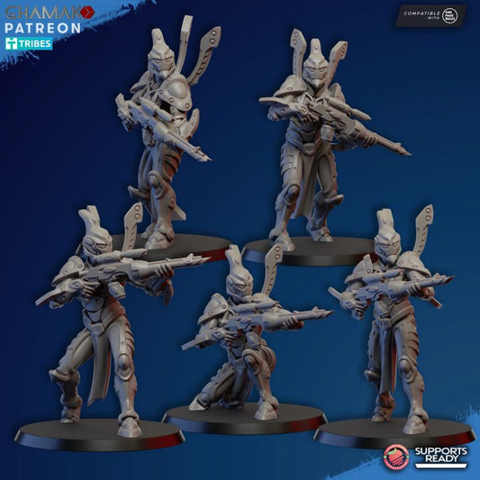 Amish Space Elf Unit - Space Elves