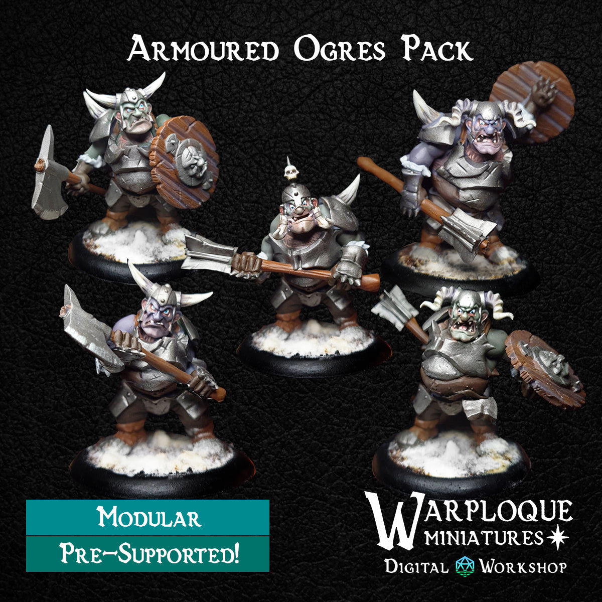 Ogre Warband - Warp Miniatures