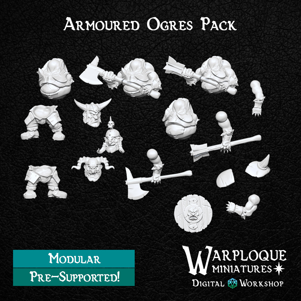 Ogre Warband - Warp Miniatures