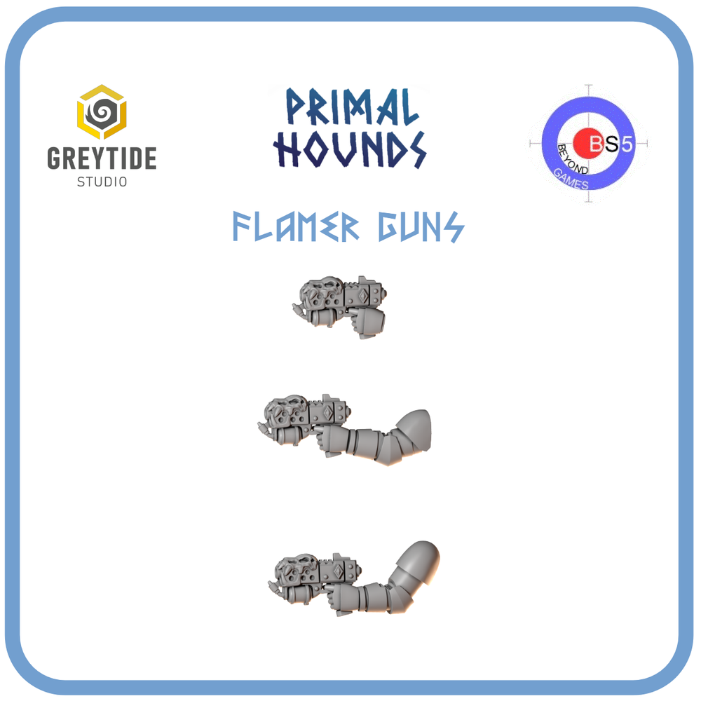 Flamer Guns - Primal Hounds