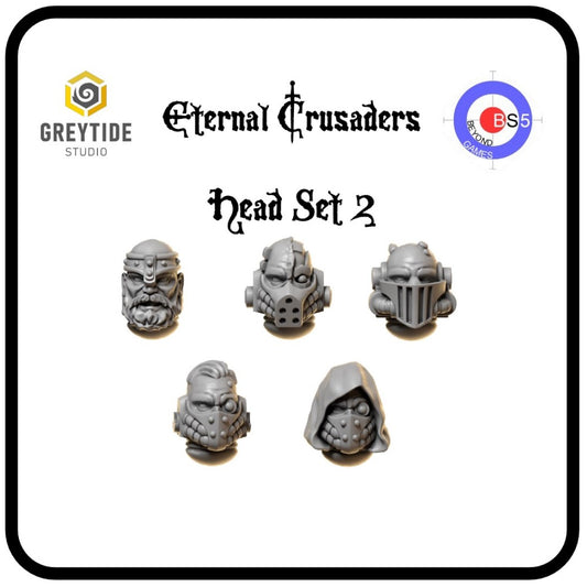 Head Set 2 - Eternal Crusaders - Greytide Studio