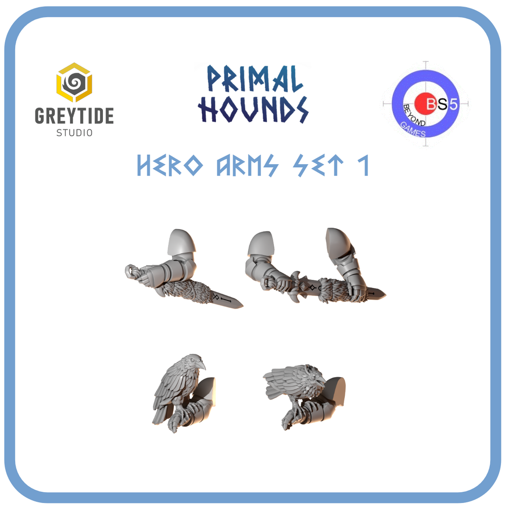 Hero Arms Set 1 - Primal Hounds