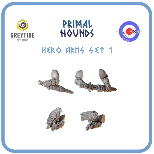 Hero Arms Set 1 - Primal Hounds
