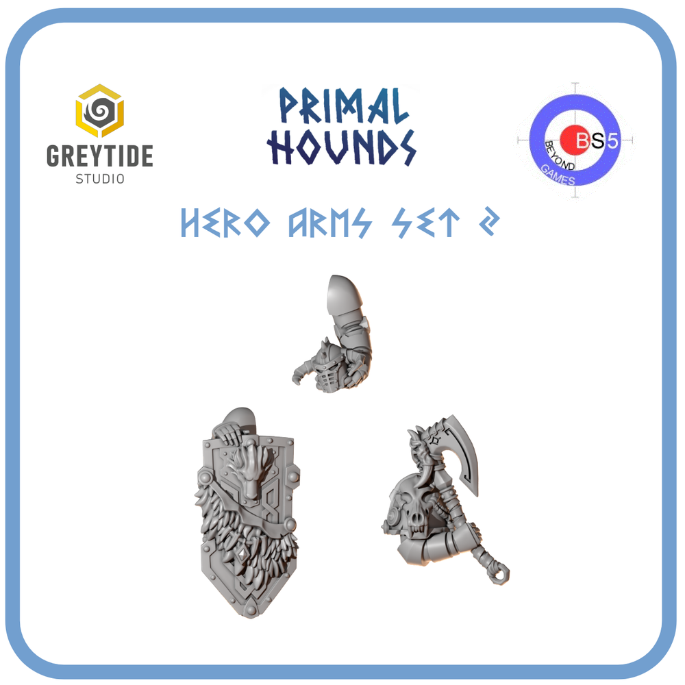 Hero Arms Set 2 - Primal Hounds