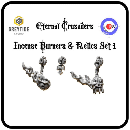 Incense Burners and Relics Set 1 - Eternal Crusaders - Greytide Studio