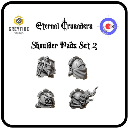 Shoulder Pads Set 2 - Eternal Crusaders - Greytide Studio