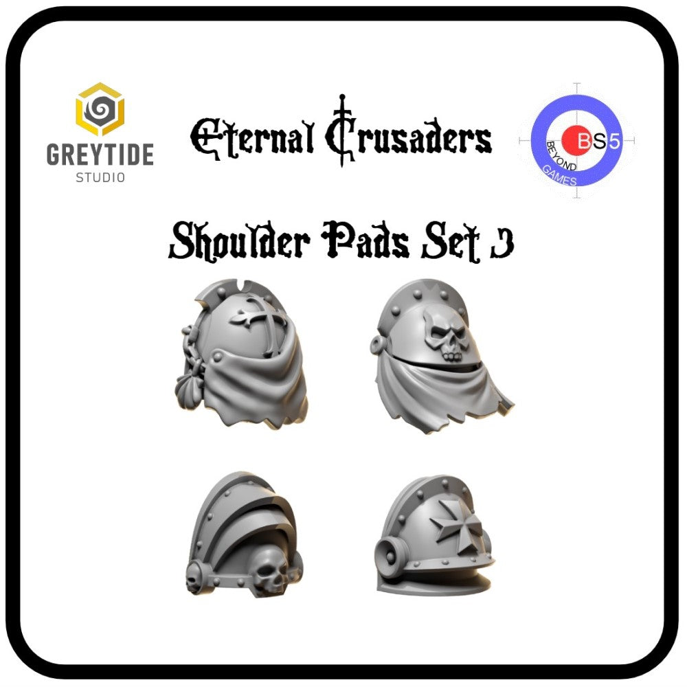 Shoulder Pads Set 3 - Eternal Crusaders - Greytide Studio