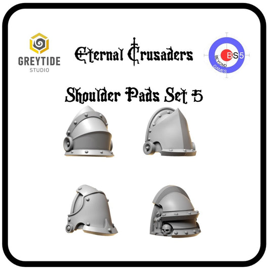 Shoulder Pads Set 5 - Eternal Crusaders - Greytide Studio