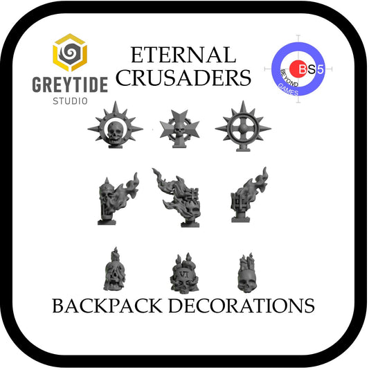 Backpack Decorations - Eternal Crusaders - Greytide Studio