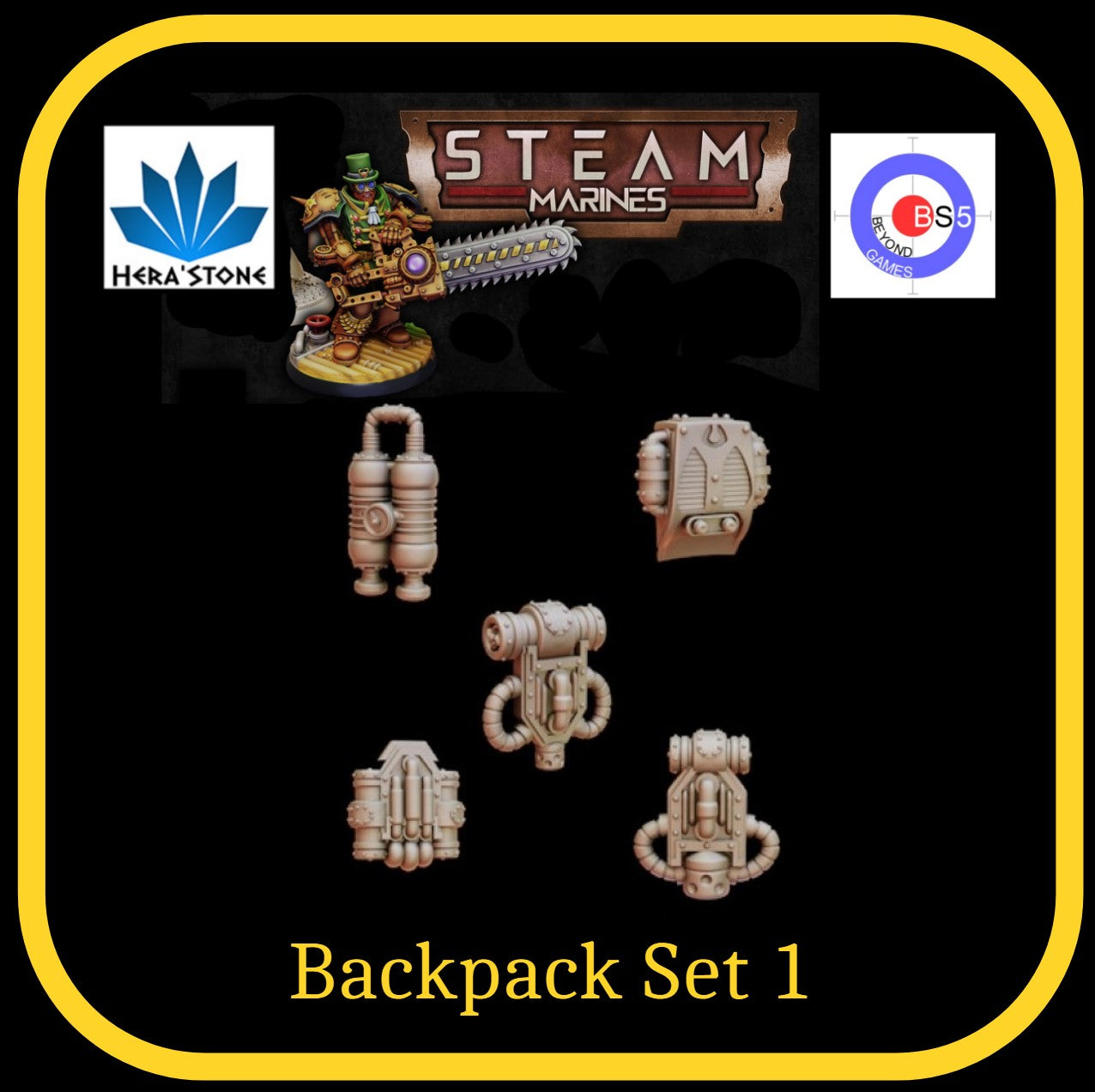 Backpack Set 1 - Steam Marines