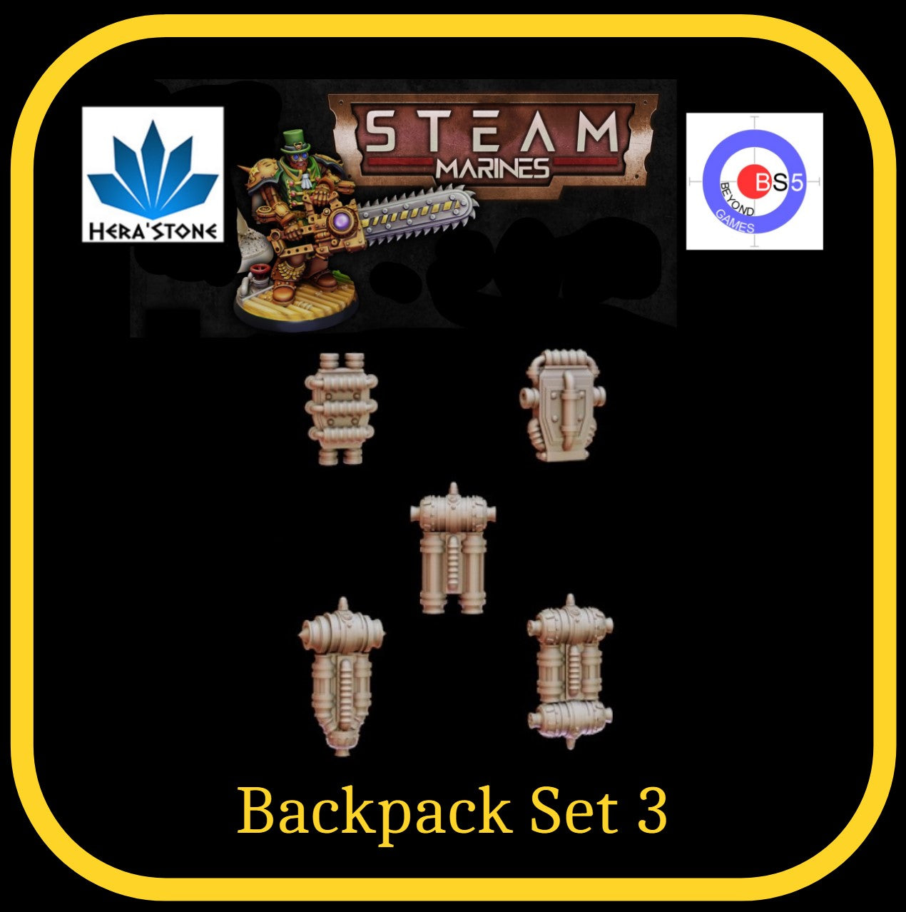 Backpack Set 3 - Steam Marines