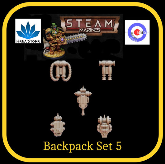 Backpack Set 5 - Steam Marines