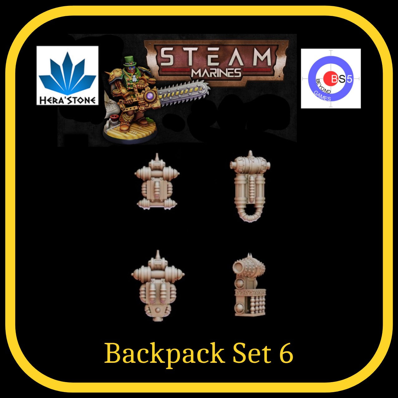 Backpack Set 6 - Steam Marines