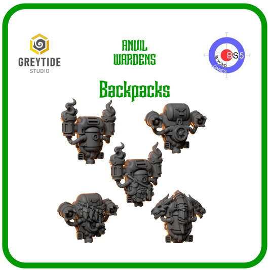 Backpacks - Anvil Wardens - Greytide Studio