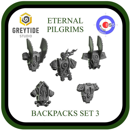 Sacs à dos 3 - Pèlerins éternels - GreyTide Studio