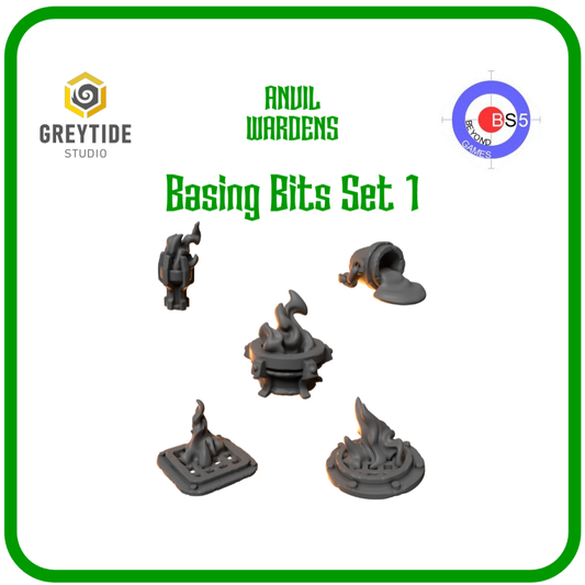 Basing Bits Set 1 - Anvil Wardens- Greytide Studio