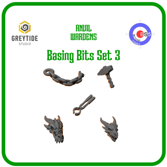 Basing Bits Set 3 - Anvil Wardens - Greytide Studio