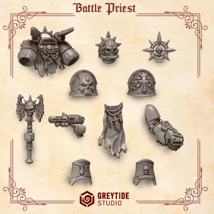 Battle Priest Pack - Crimson Lords