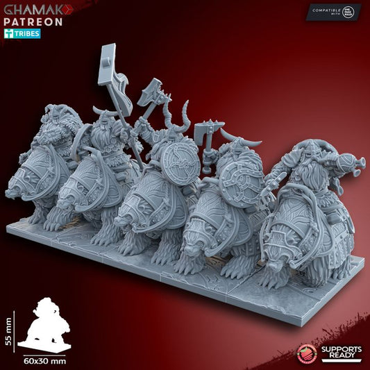 Bear Riders - Dwarven Kingdom