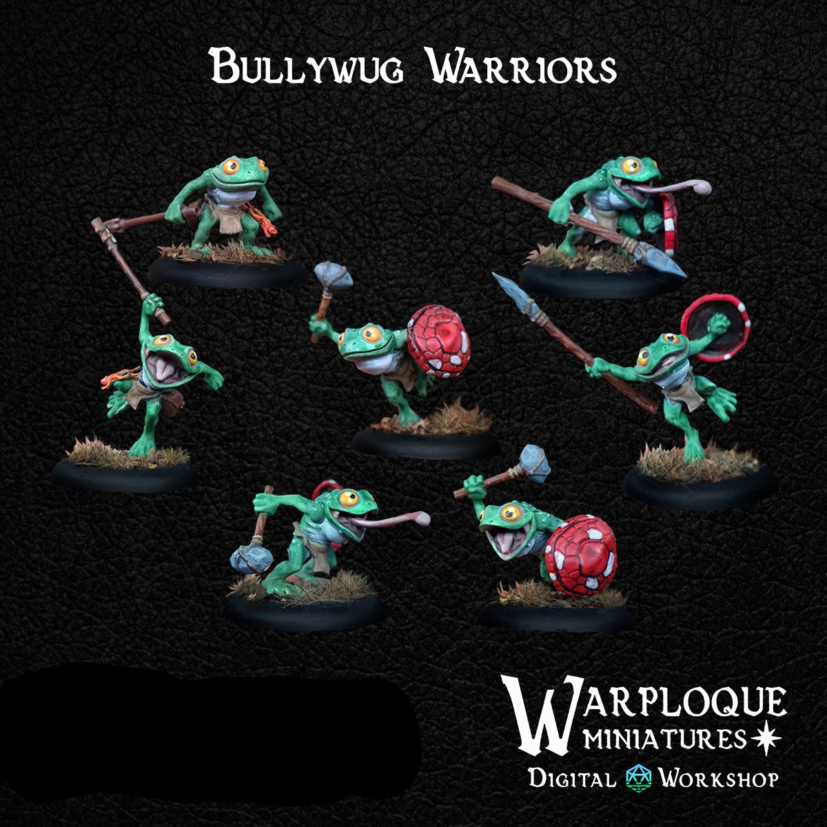 The Bullywug Brigade - Warp Miniatures