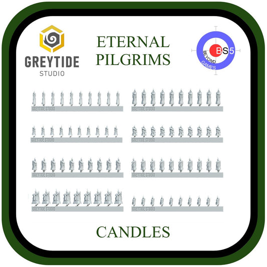 Bougies - Pèlerins éternels - GreyTide Studio