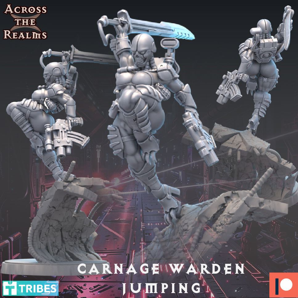 Carnage Warden - Jumping - Grimdark Assault Infantry