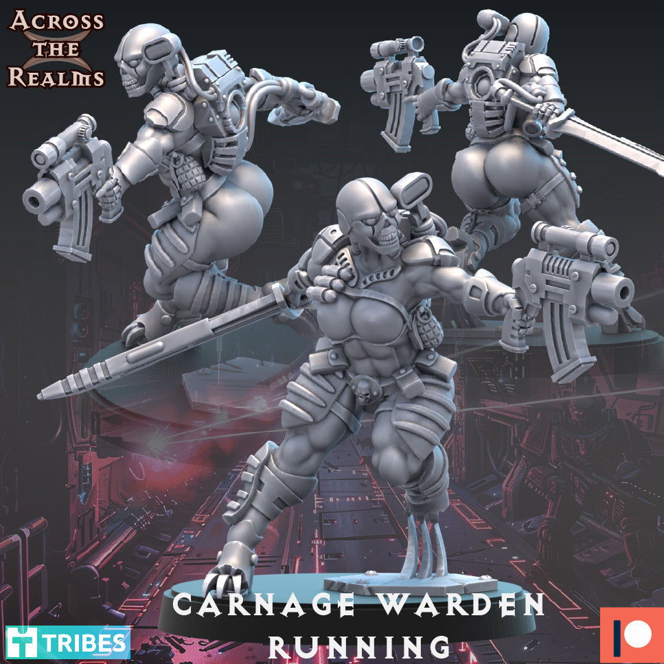 Carnage Warden - Running - Grimdark Assault Infantry