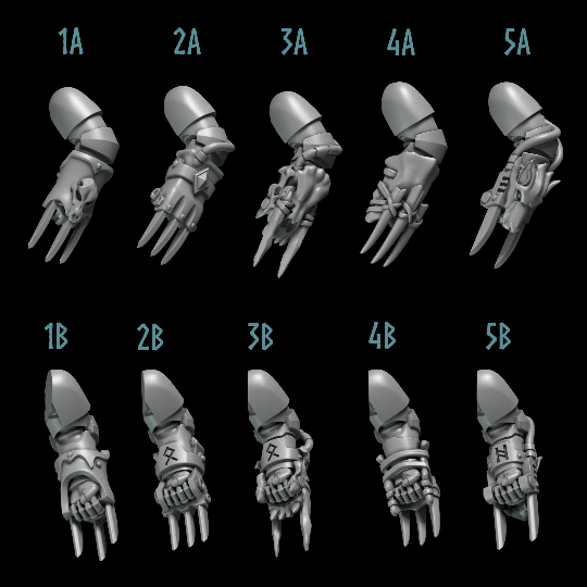 Claws - Primal Hounds - Greytide Studio