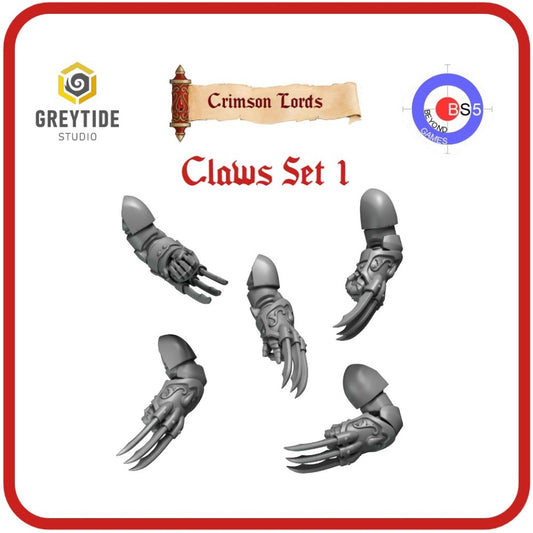 Claws Set 1 - Crimson Lords