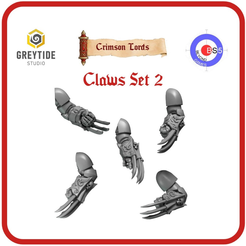 Claws Set 2 - Crimson Lords