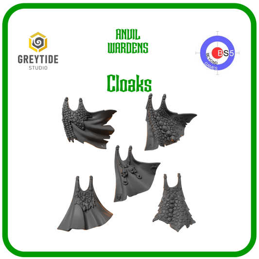 Cloaks - Anvil Wardens - Greytide Studio