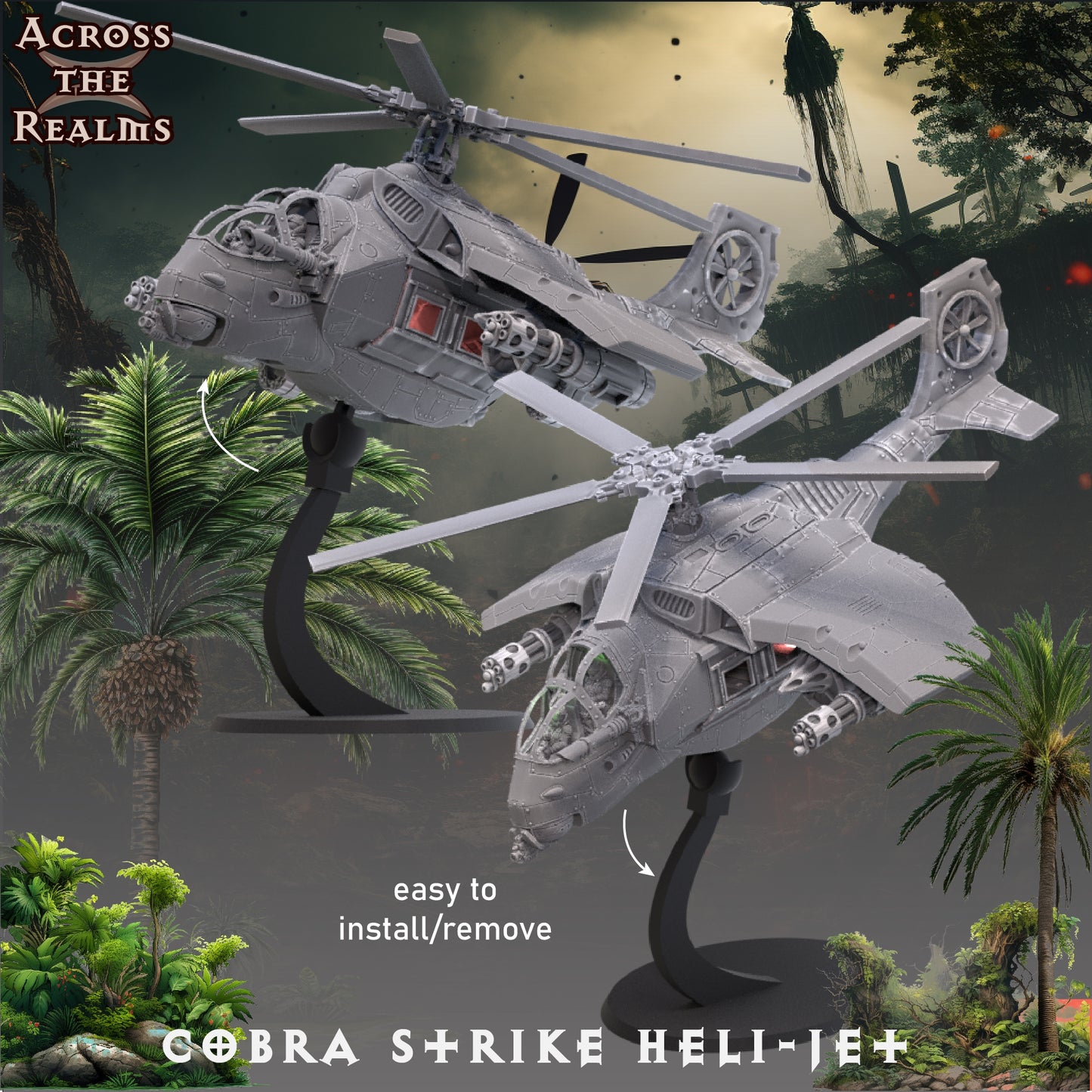 Cobra Strike Heli-Jet - Jungle Fighters - Pinup Corps