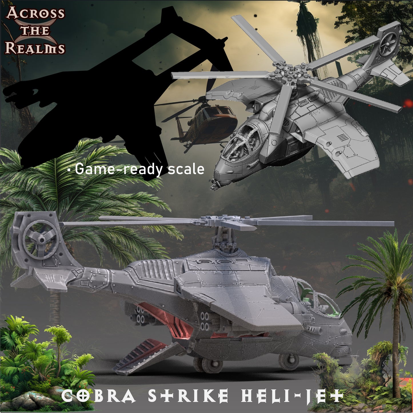 Cobra Strike Heli-Jet - Jungle Fighters - Pinup Corps