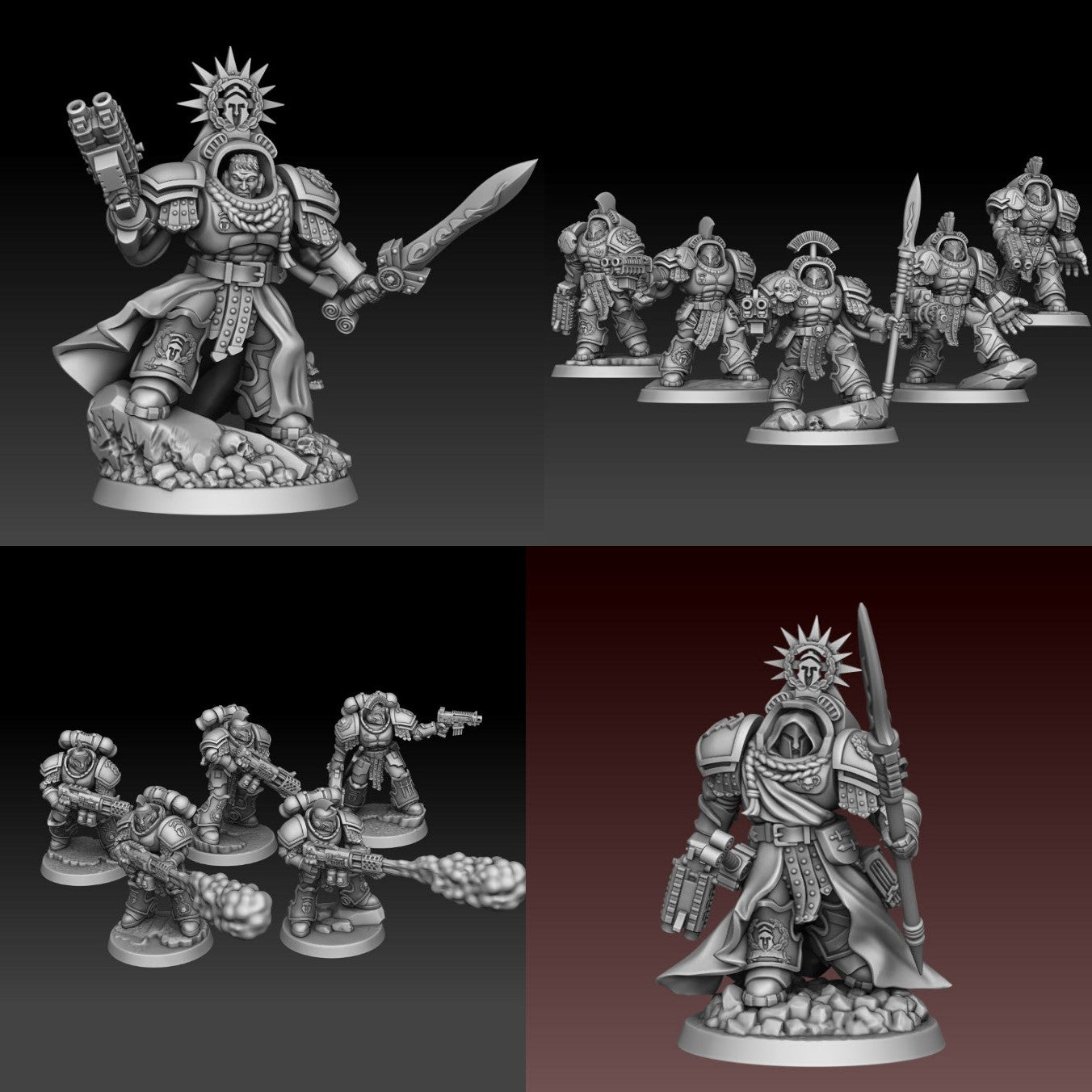 Combat Kit - Sons of Spartania - DMG Minis