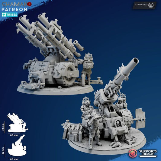 Corrupted Artillery (Cannon & Multi) - Knights of the Temple