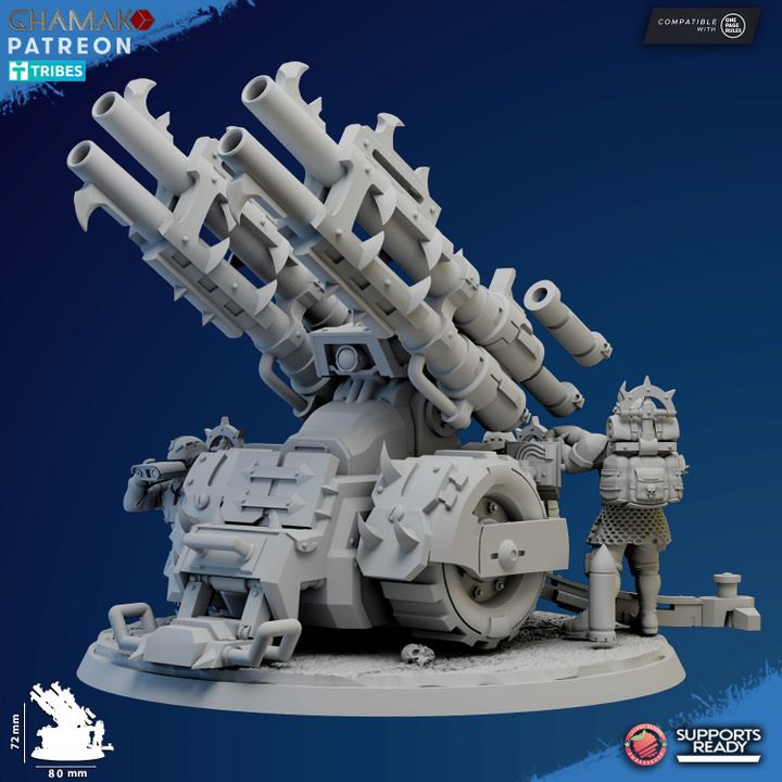 Corrupted Artillery (Cannon & Multi) - Knights of the Temple