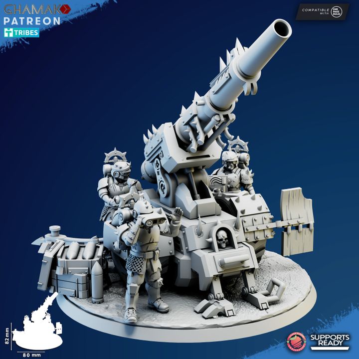 Corrupted Artillery (Cannon & Multi) - Knights of the Temple