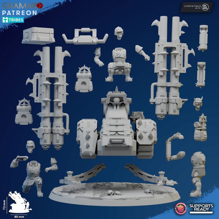 Corrupted Artillery (Cannon & Multi) - Knights of the Temple
