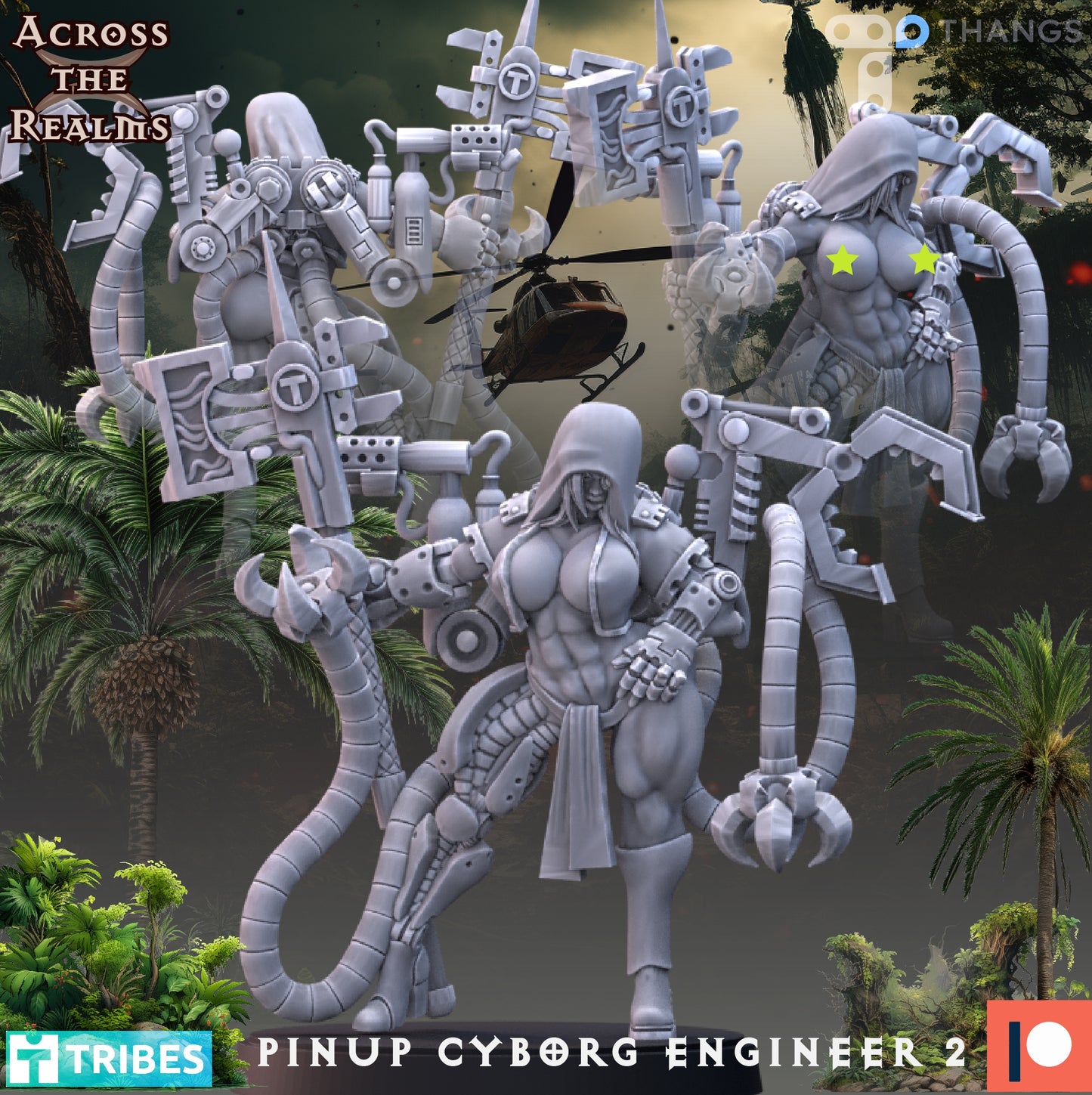 Jungle Fighter Cyborg Engineers - Pinup Corps